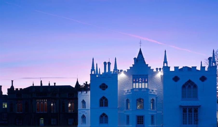 Strawberry Hill House at Twilight