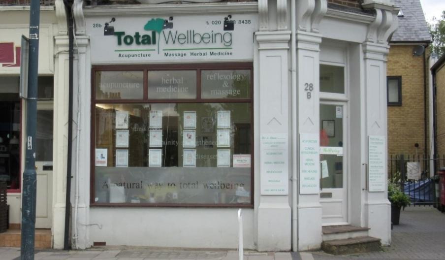 Front shot of Total Wellbeing