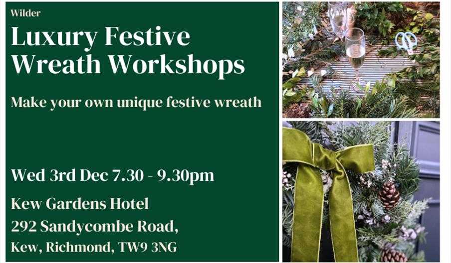Christmas Wreath Workshop Kew Christmas Wreath Workshop Kew
