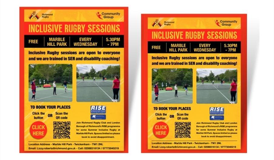 inclusive rugby sessions