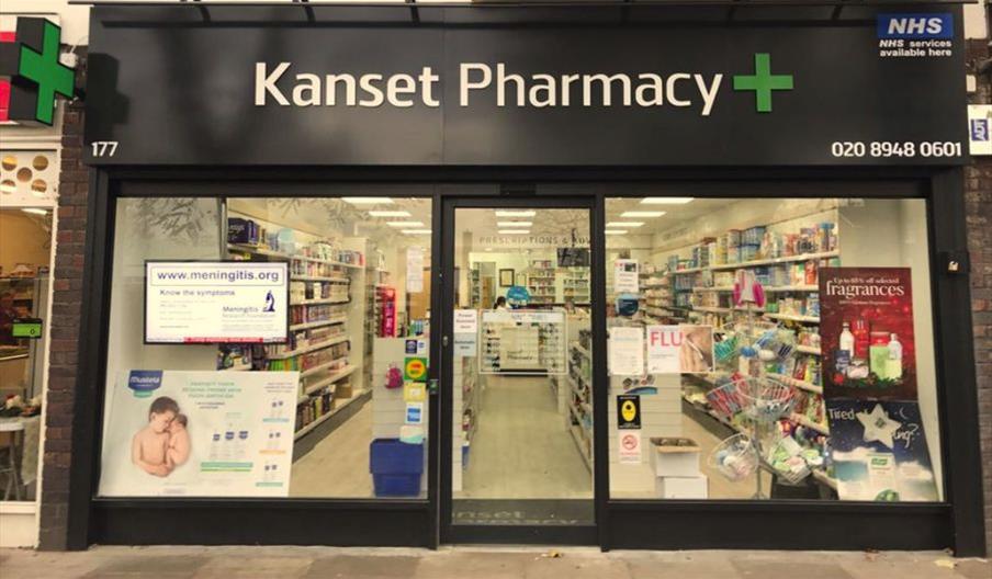 exterior shot of kanset pharmacy