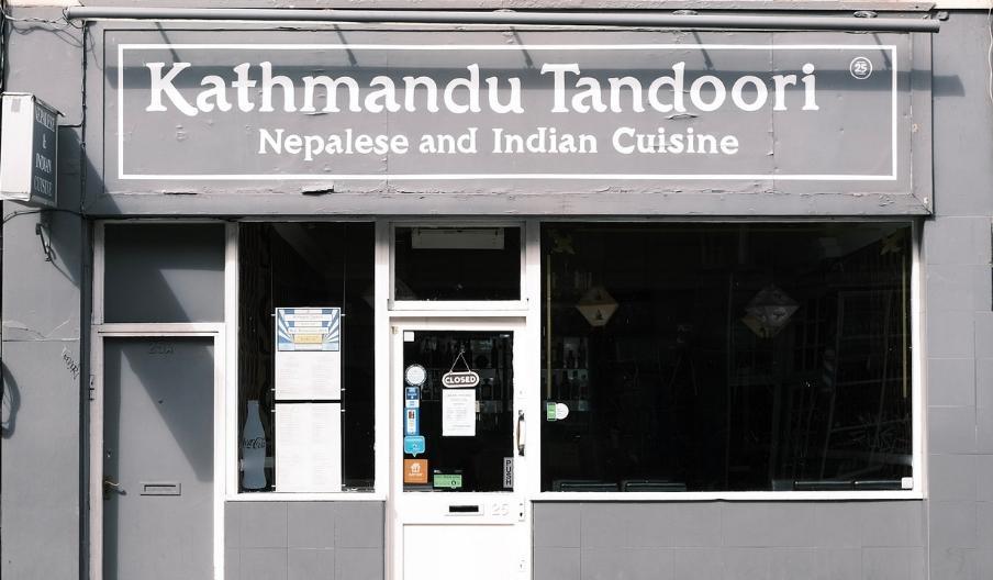 A front shot of Kathmandu Tandoori