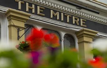 Front shot of The Mitre