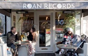 front shot of roan records
