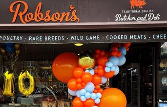 shop front - robsons