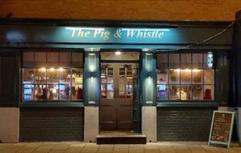 exterior shot of pig and whistle