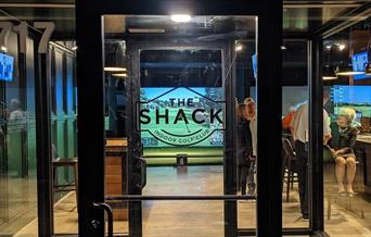 Front shot of The Shack