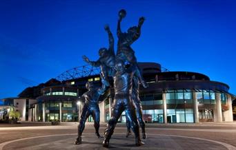 A front picture of Twickenham World Rugby museum