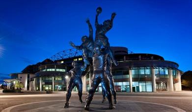 A front picture of Twickenham World Rugby museum