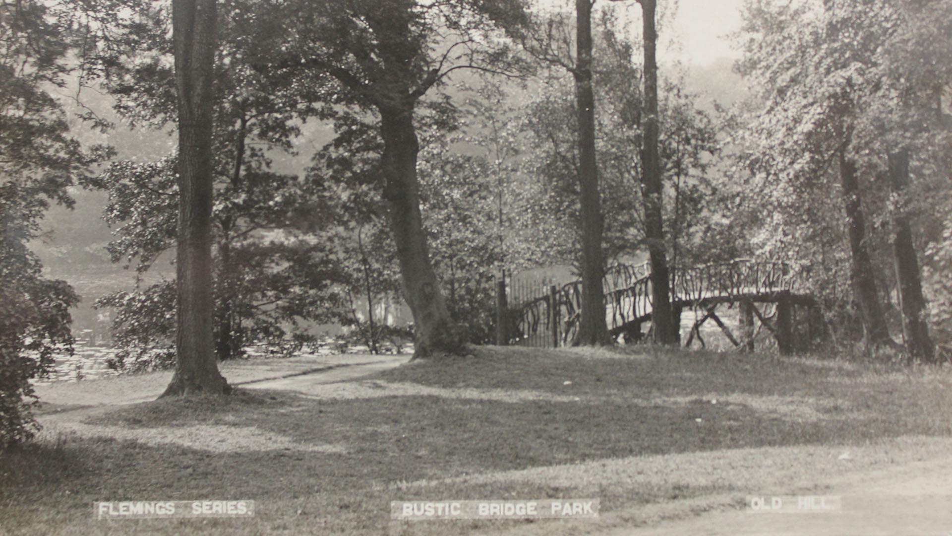 Haden Hill Park Bandstand Bridge