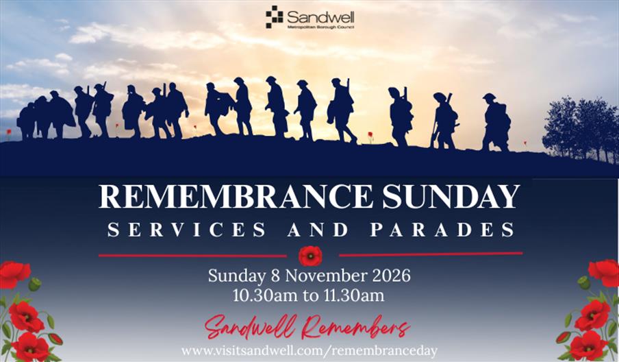 Sandwell Remembrance Day Services and Parades 2026