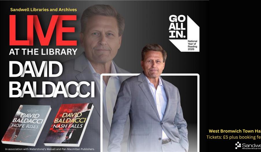 David Baldacci 2026 - VS Banner