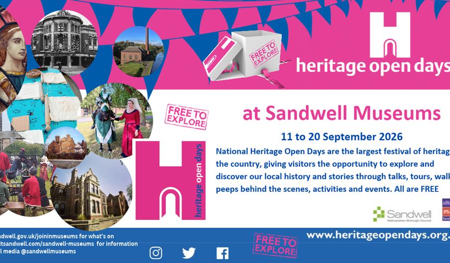 Heritage Open Days at Sandwell Museums