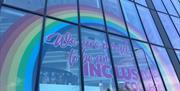 Sandwell rainbow window
