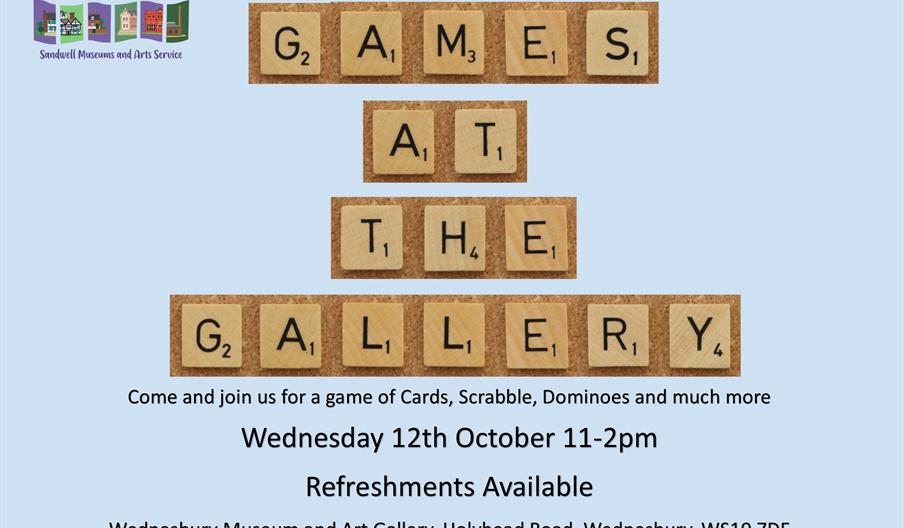 Games at the gallery - Stay safe and warm this winter