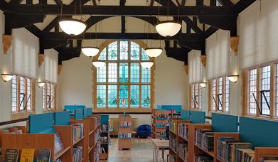 Tipton Library interior