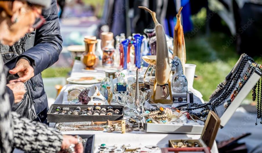 Giant car boot sale at Sandwell Valley