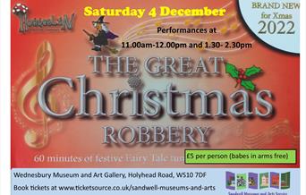 The Great Christmas Robbery - Festive family performance at Wednesbury Museum