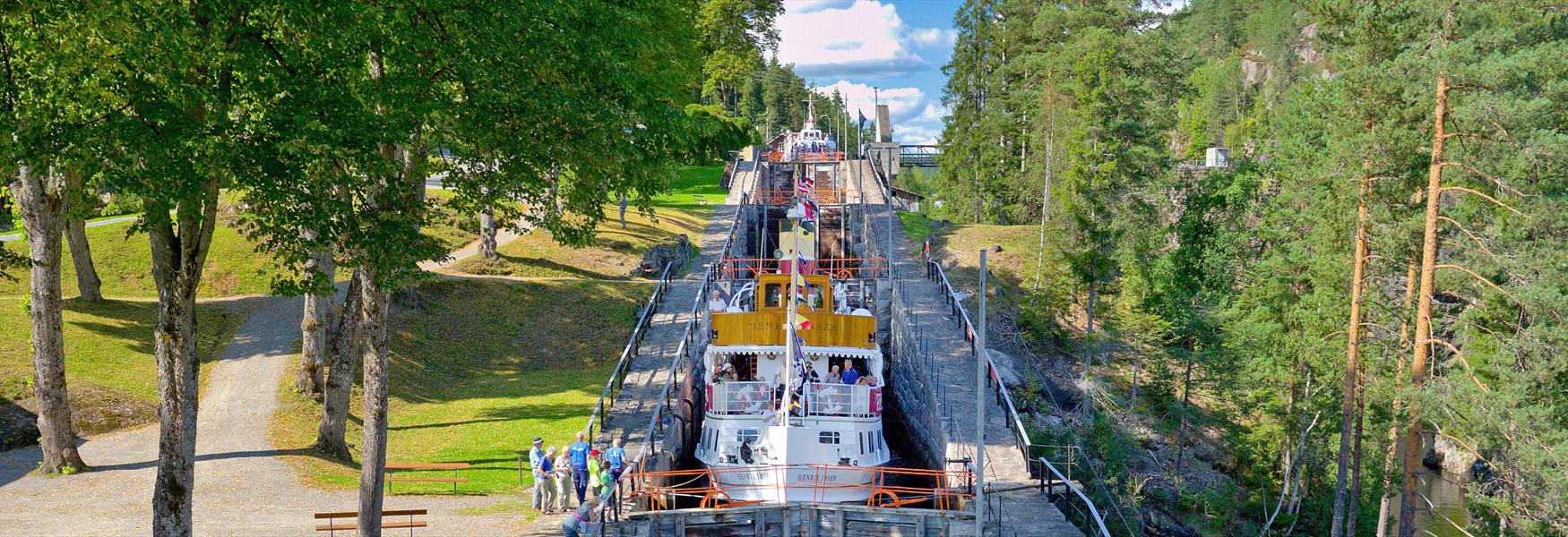 Fishing on the Telemark Canal - Telemarkskanalen