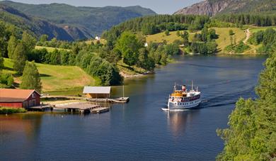 Day trip on the Telemark Canal: Dalen-Ulefoss-Dalen