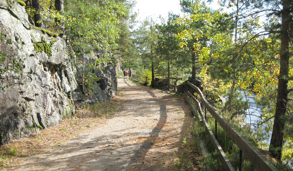 Skotfoss trail in Skien