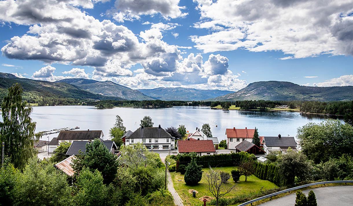 overview over lake Nisser at Vrådal