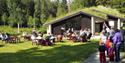 Utsondhalli, the exhibition building - Kviteseid Local History Museum - Vest-Telemark Museum.