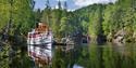 MS Henrik Ibsen on the Telemark Canal