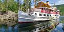 MS Henrik Ibsen on the Telemark Canal