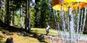 Frisbeegolf i Skien fritidspark