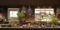frokostbuffet hos Home Hotel Bryggeparken