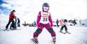 children at Vrådal Panorama ski center