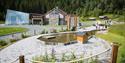 Vest-Telemark museum Eidsborg med kanalparken.