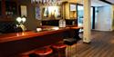 Baren ved Notodden Hotel midt i Notodden sentrum. Foto