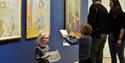 family at the Telemark Art Museum