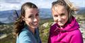 2 happy ladies on a trip to Venelifjell in Vrådal