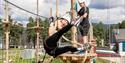 outdoor climbing park in Skien leisure park