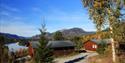 cabins from Vrådal Hyttegrend with a view