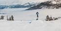 jump at Vrådal Panorama ski center