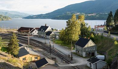 Tinnosbanen, Bratsbergbanen og Notodden stasjon