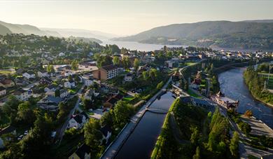 Tinfos kulturområde og Holta kanalen