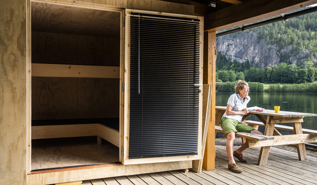 Sleeping box in Fjågesund