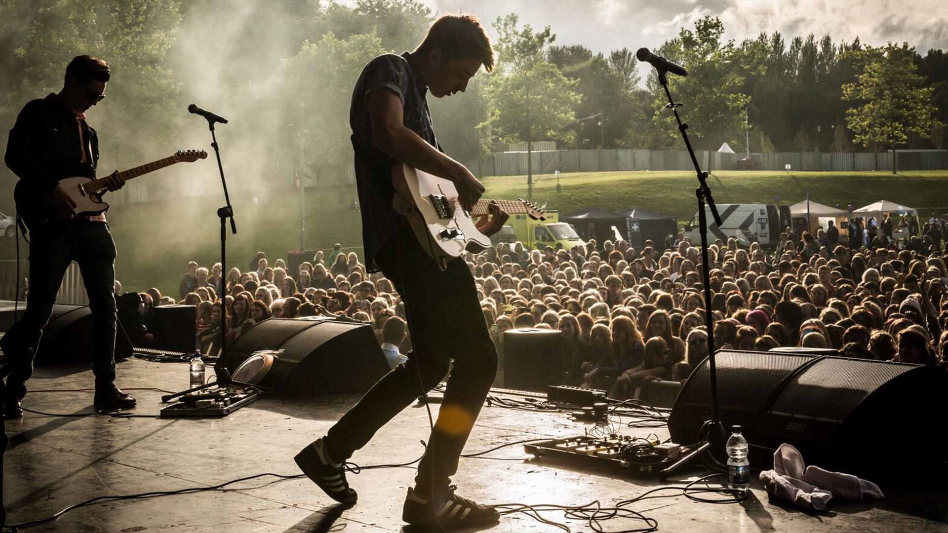 Music Festivals in Telford Town Park