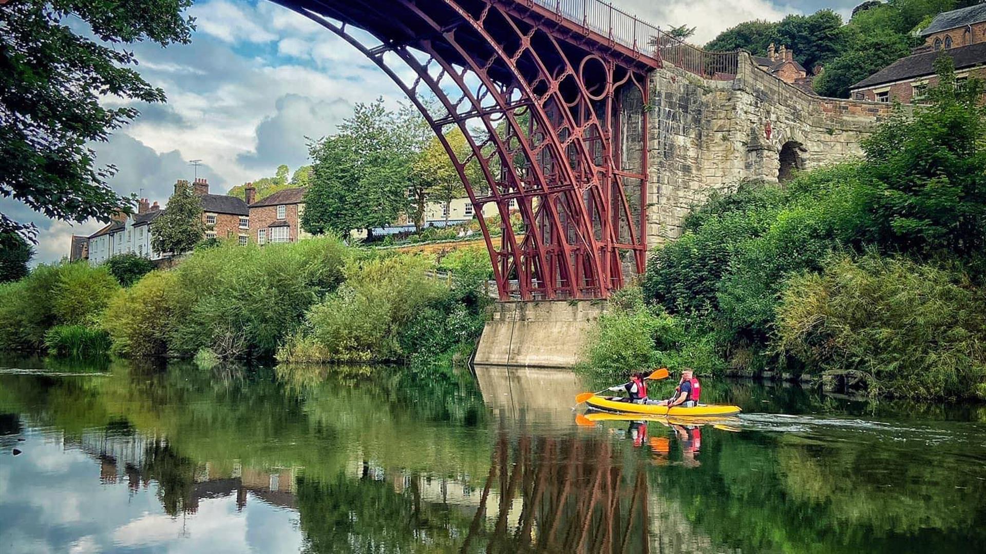 Canoe on the River Severn