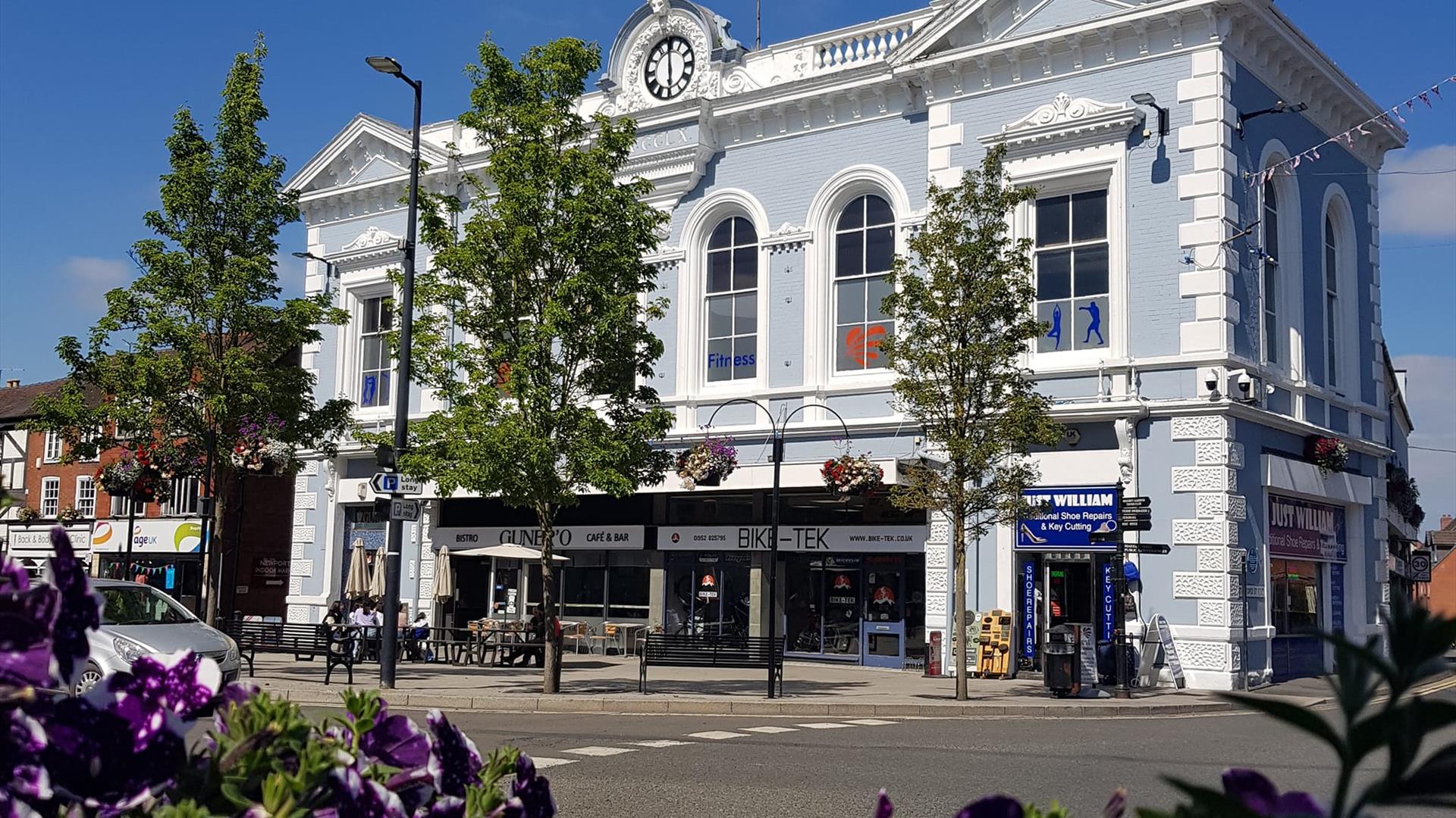 Indoor Market Hall in Newport Town