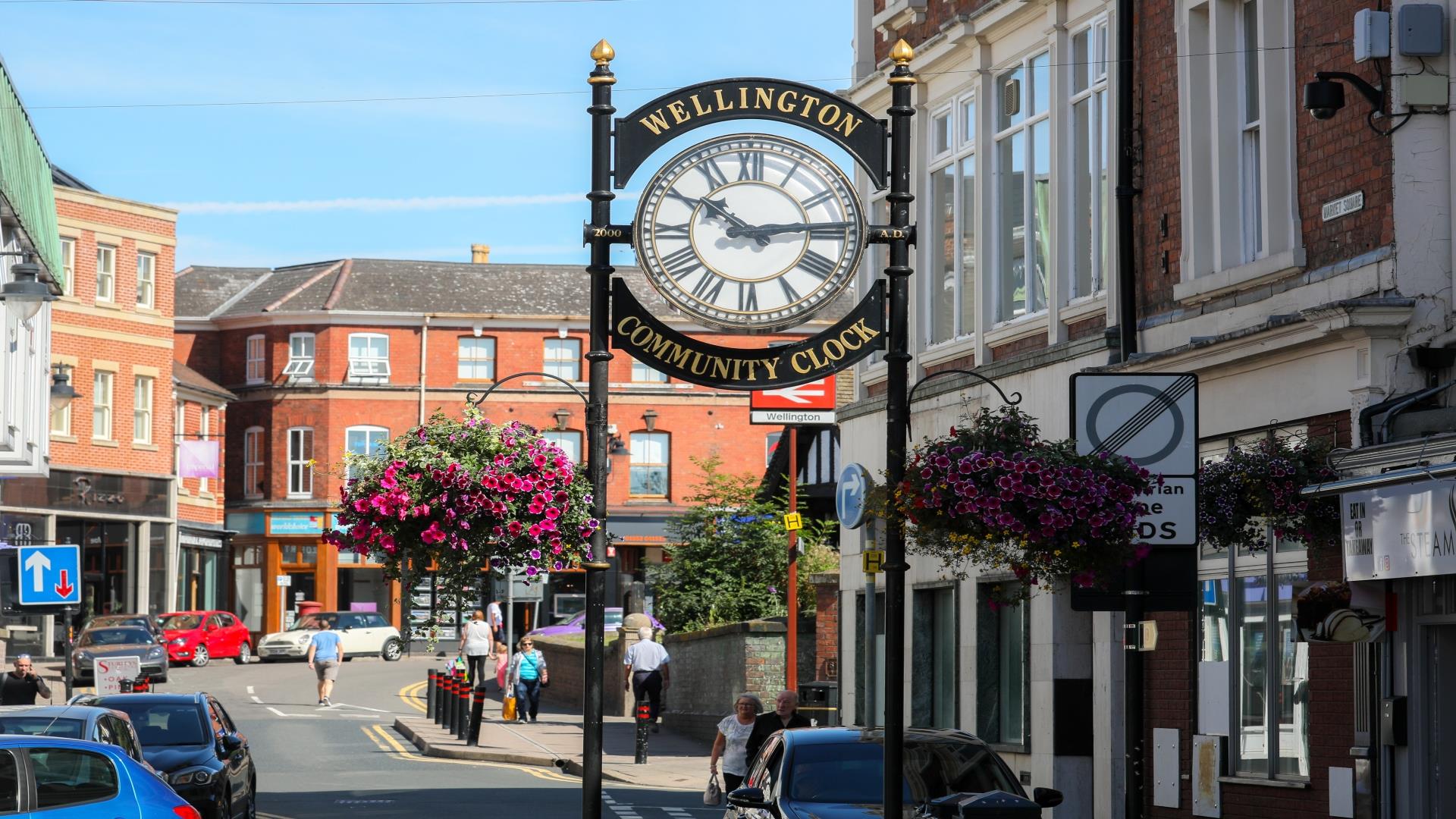 View of Wellington square