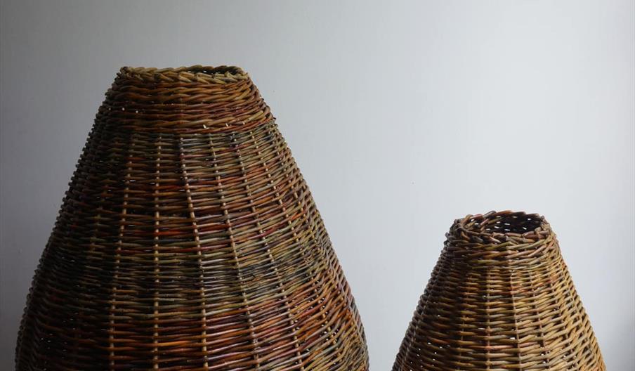 Artisan Baskets from Vine Willow Wood