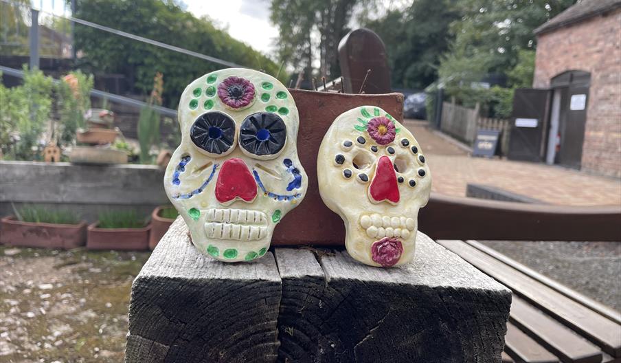 Day of the Dead Clay examples