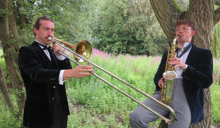 Jeeves and Wooster in 'Stiff Upper Lip, Jeeves'