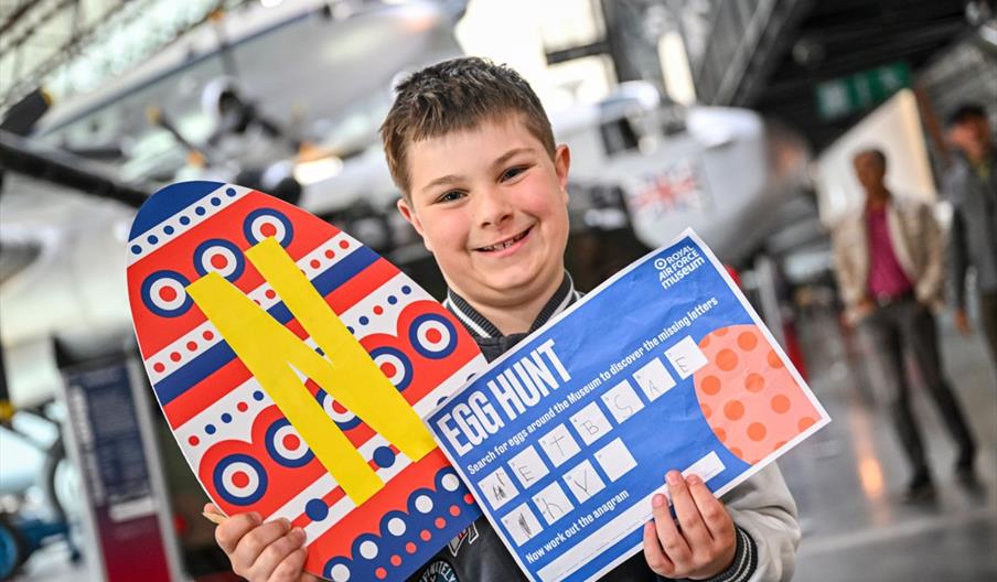Egg-citing fun at the RAF Museum